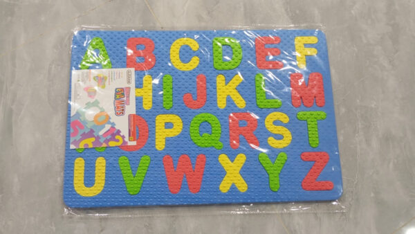 alphabets eva puzzle set | kids play mat 11 mm (random color) - Image 3