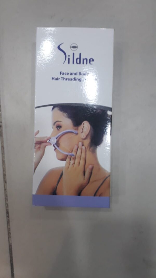 sildne face and body hair threading system | hair remover trimmer tool for women - Image 4