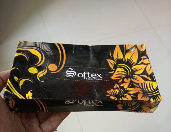 softex facial tissue box - 50 pulls per box - Image 2