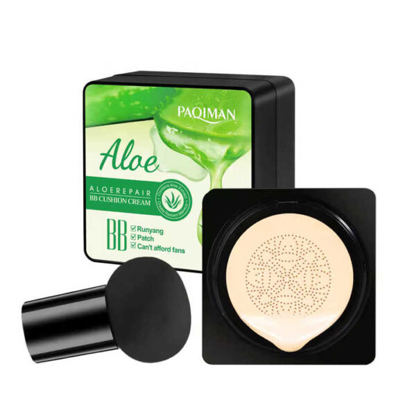 natural smooth whitening cc foundation spf 50 with mushroom head air cushion