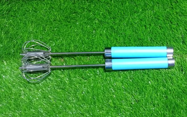(nw000257)whisk manual hand push mixer & egg beater (random color) - Image 2