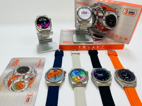 lg65 max round smart watch (random color)