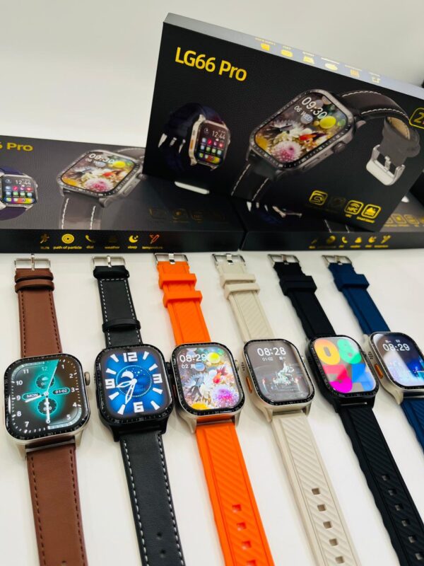 lg 66 pro  | model lg66 pro smart watch (random color) - Image 3
