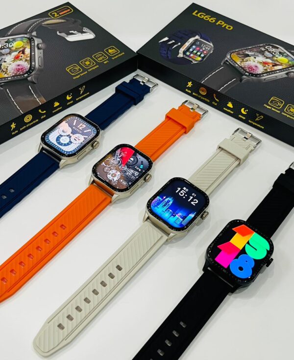 lg 66 pro  | model lg66 pro smart watch (random color) - Image 4