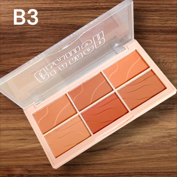 romantic color glamor  hd pro ultra color make up palette - Image 3