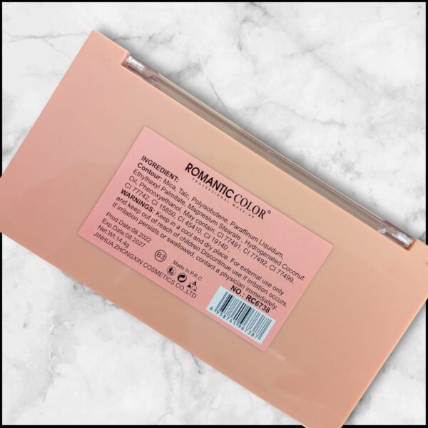 romantic color glamor  hd pro ultra color make up palette - Image 5
