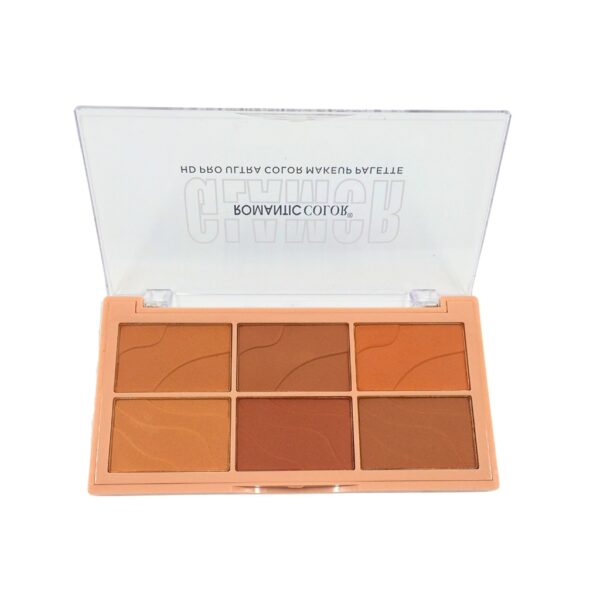 romantic color glamor  hd pro ultra color make up palette