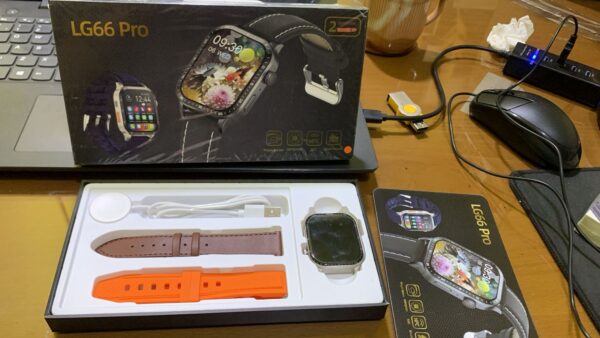 lg 66 pro  | model lg66 pro smart watch (random color) - Image 2