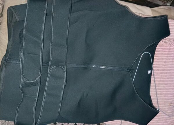 seamless men body shaper vest waist trainer double belt sweat corset top fitness burn abdomen slimming shapewear correct posture - Image 2