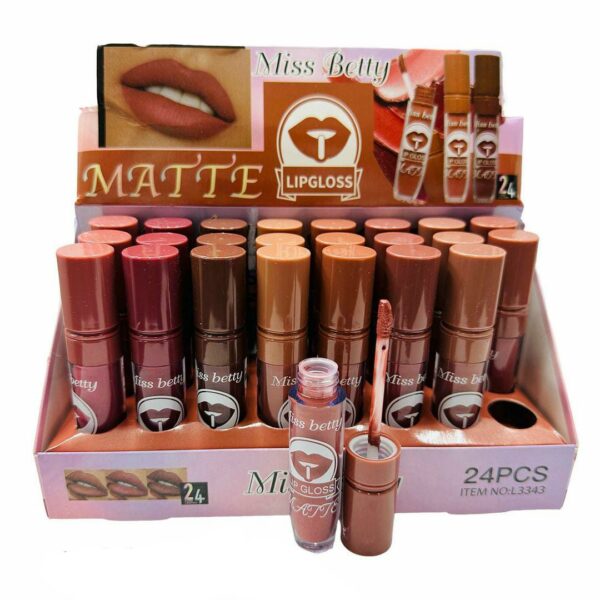 (pack of 8) high pigment matte lipgloss,
