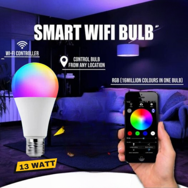 rgb bulb / smart wifi led light bulb