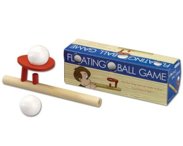 wooden floating blowing pipe game ball | floating ball balance game for kids & adults - Image 2