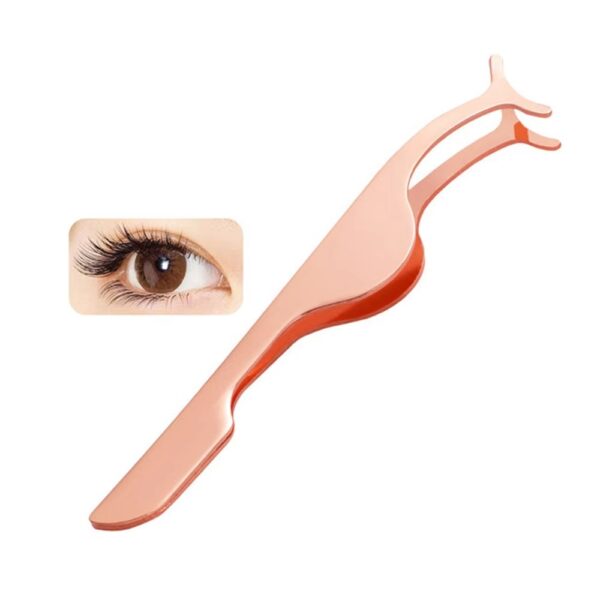false eyelash tweezers lash applicator | eye lash applicator for girl & women (random color) - Image 5
