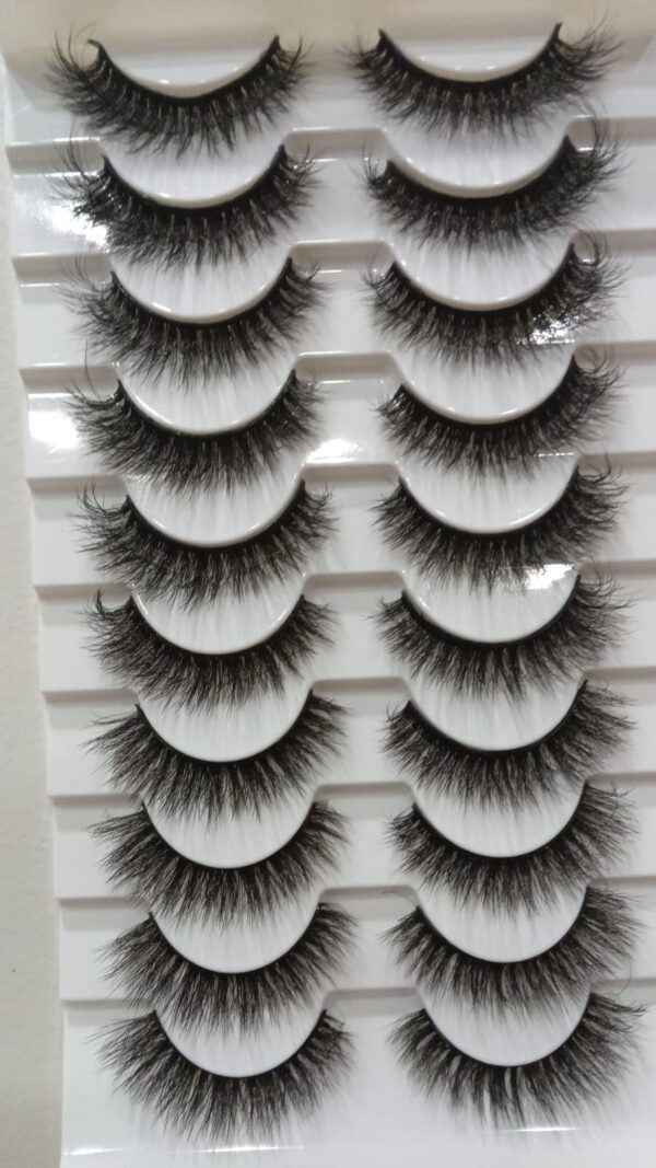 (10 pack) eyelashes 5d 03 - Image 2