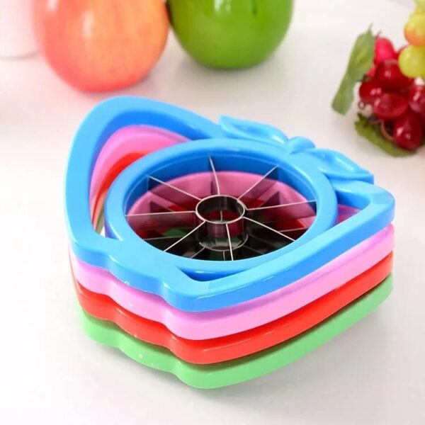 apple corer | fruit peeler / slicer | fruit vegetable divider cutter (random color) - Image 4