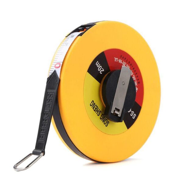 measuring tape 30m/ 100ft, heavy duty for professionals fibre glass zerox top quality heavy duty - Image 3