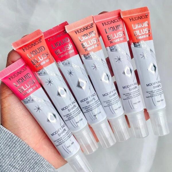 hudamoji liquid blush natural color