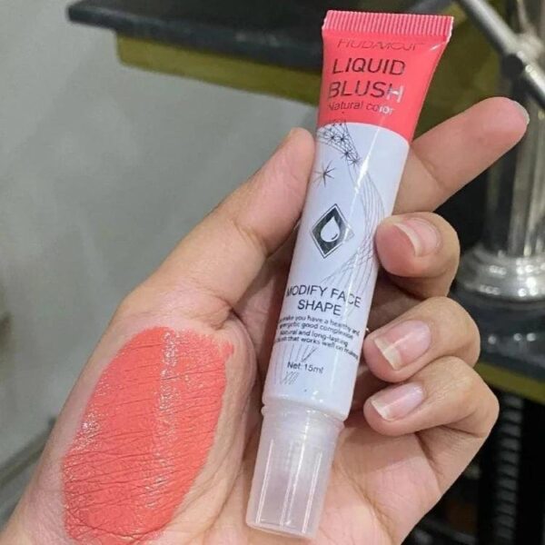 hudamoji liquid blush natural color - Image 9