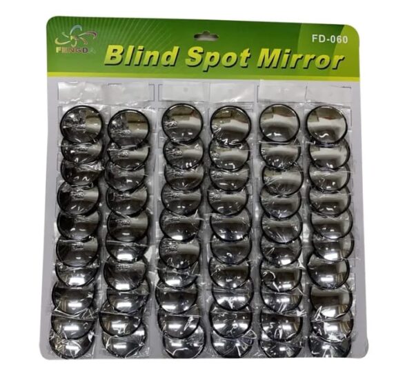 pack of 2 pcs round view mirror blind spot wide- angel lens - 2 pcs - Image 10