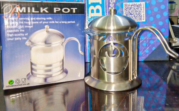 200ml milk pot, tea coffee  (random design) - Image 4
