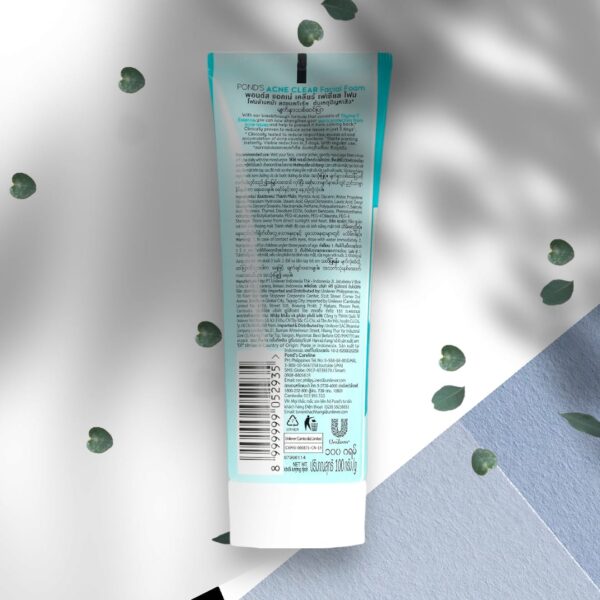 pond's acne clear  facial foam 100g - Image 5
