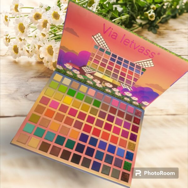 via letvass  88 color artistry eyeshadow palette