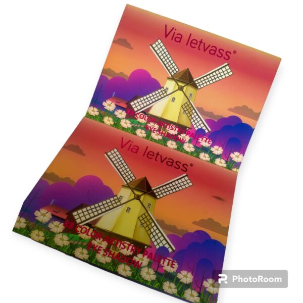 via letvass  88 color artistry eyeshadow palette - Image 2