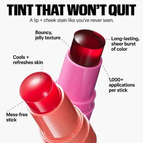 pack of 4 pcs romantic may jelly tint blush stick - Image 2