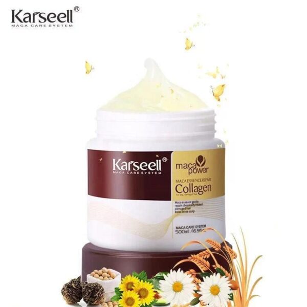 karseell hair repair mask - deep conditioning for dry damaged hair 500ml - Image 4