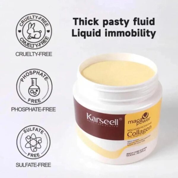 karseell hair repair mask - deep conditioning for dry damaged hair 500ml - Image 5