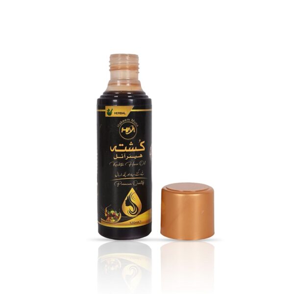 kushta hair oil herbal hair oil for long and healthy hair 120ml - Image 2
