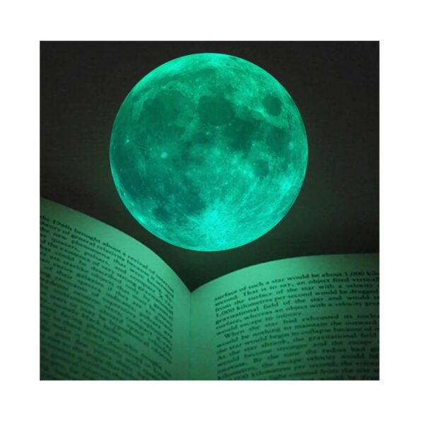 fluorescent moon wall stickers glow in the dark - Image 4