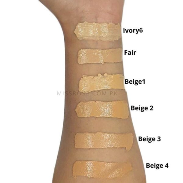 miss rose professional makeup liquid foundation - Image 6
