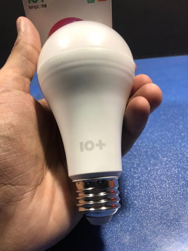 color changing smart wifi rgb led bulb, dim-able and color changing - voice controlled, 13watt - 220v led smart rgb bulb, 16 million colors + white - Image 7
