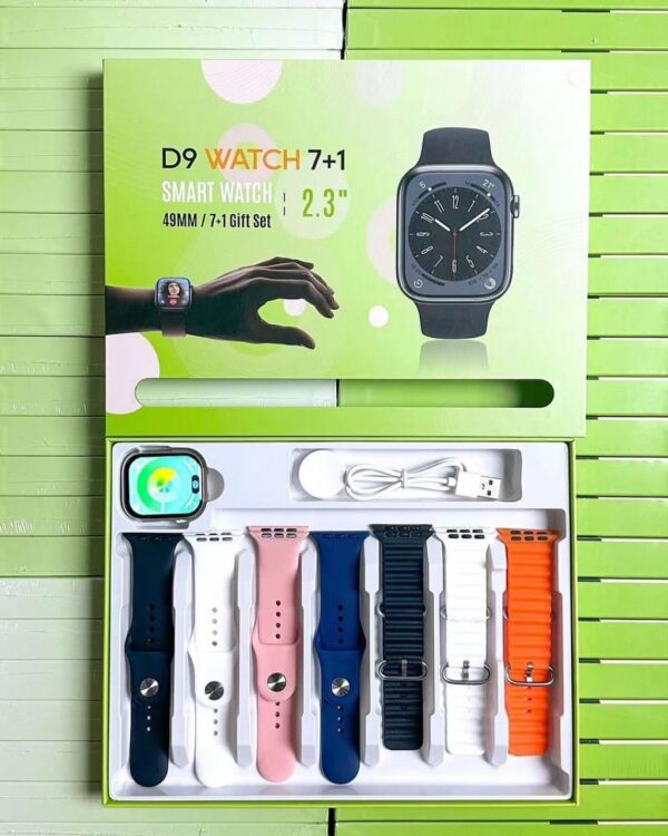 d9 ultra smart watch series 9 - 2.09" - sport, fitness, bluetooth call smartwatch for men women (random color)