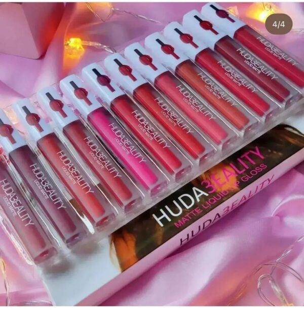 pack of 6 glossy lipgloss  matte finish - Image 3