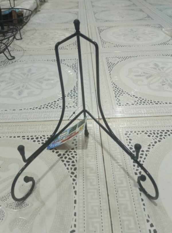 big size plate stand holder display decorative easel picture frame ornament mount iron - Image 2