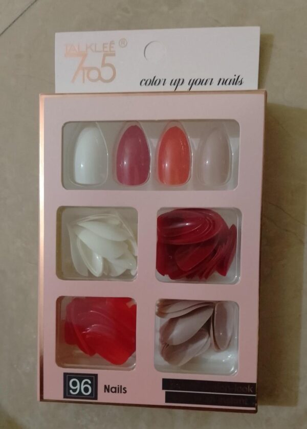 96 pcs nails set without glue or sticker - Image 3