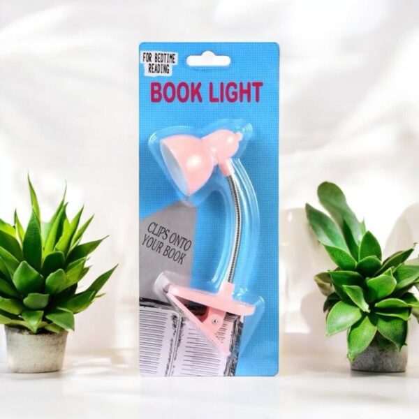 mini book light with clip portable led reading lamp travel bedroom night light night lights eye protections (random color) - Image 8