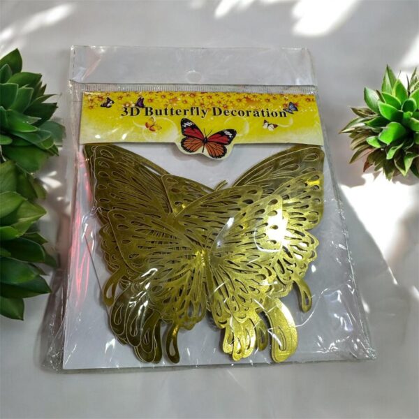 3d wall stickers hollow butterfly for kids rooms home wall decor diy fridge stickers room decoration - Image 6