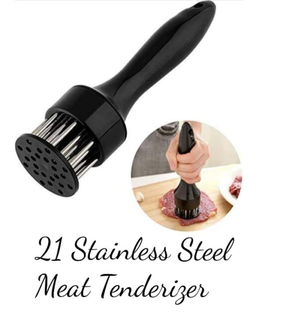 meat tenderizer loose meat  stainless steel needle eco-friendly (random color) - Image 3