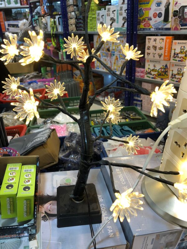 led cherry blossom bloom light trees table lamp - Image 3