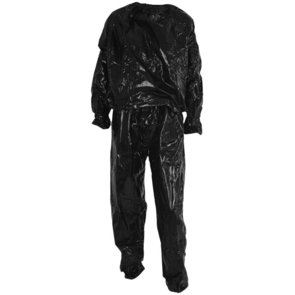 sauna sweat suit exercise gym fitness weight loss boxing martial arts yoga fitness training suit jumping rope | also uses in rain - Image 6