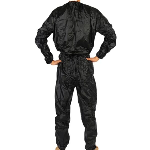 sauna sweat suit exercise gym fitness weight loss boxing martial arts yoga fitness training suit jumping rope | also uses in rain - Image 11