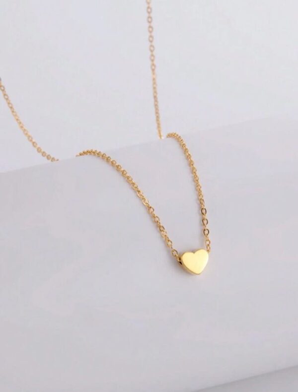 tiny heart shape pendent for girls - Image 5
