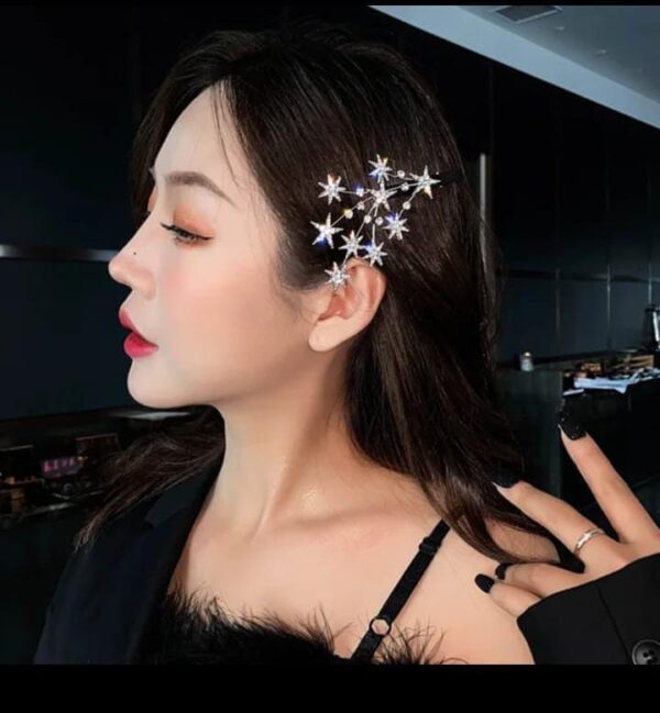 korean star hair pin for girls pack of 2 - Image 4