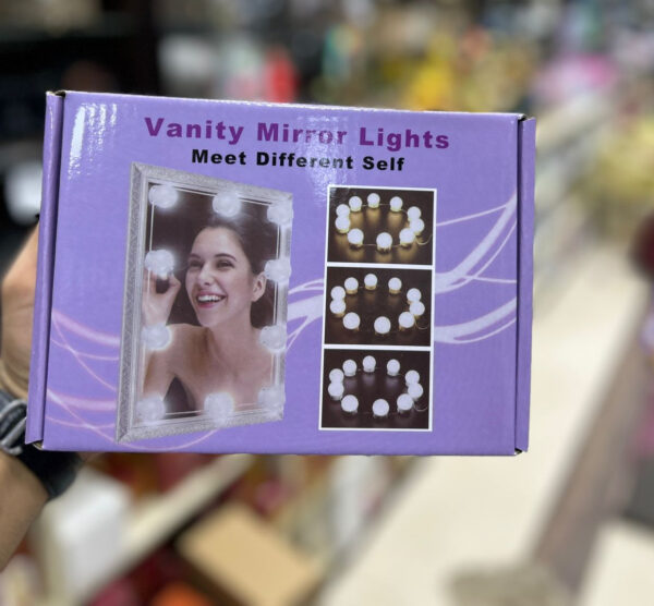 vanity mirror fill light bulb | changeable luminance 3 colors led usb string dimmable vanity light - Image 2