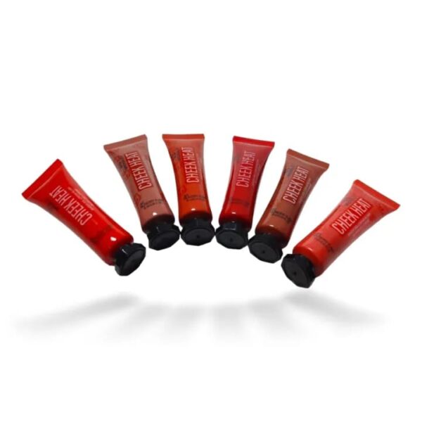 pack of 6 cheek heat shimmer gel-cream blush, - Image 4