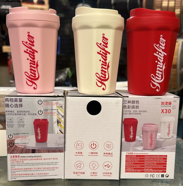 coke cup humidifier car home usb aroma diffuser summer flame air coke cup cool mist bedroom study room mini humidifier  (random color) - Image 3