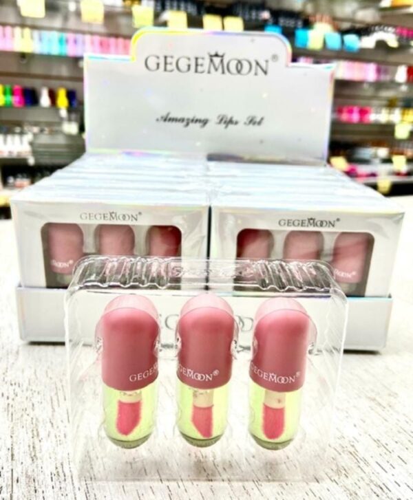 (pack of 3 ) new lip gloss capsule lip plumper oil shiny clear lip oil women moisturizing lip gloss - Image 3